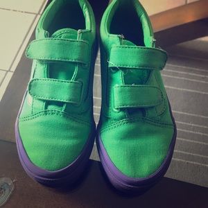 Incredible Hulk colored vans sz. 13